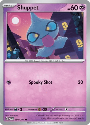 090/217 Shuppet - Ascended Heroes by Poké Zen DXB on MYNTED