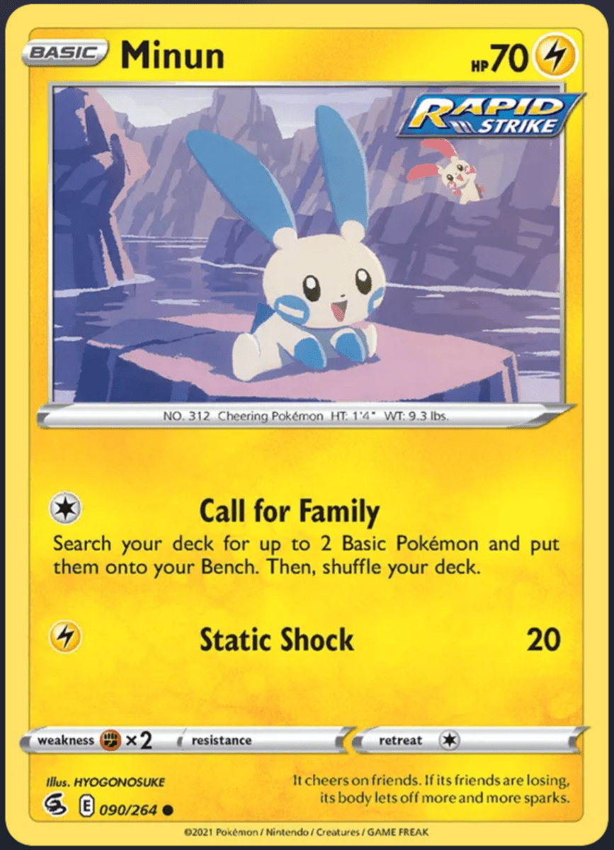 090/264 Minum - Fusion Strike by Poké Zen DXB on MYNTED