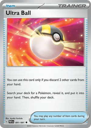 091/091 Ultra Ball - Paldean Fates by Poké Zen DXB on MYNTED