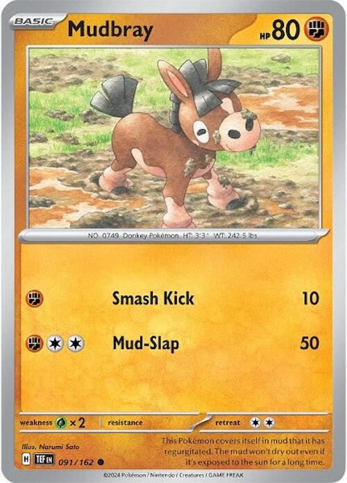 091/162 Mudbray Normal · Temporal Forces (TEF) by PokeMarsi on MYNTED