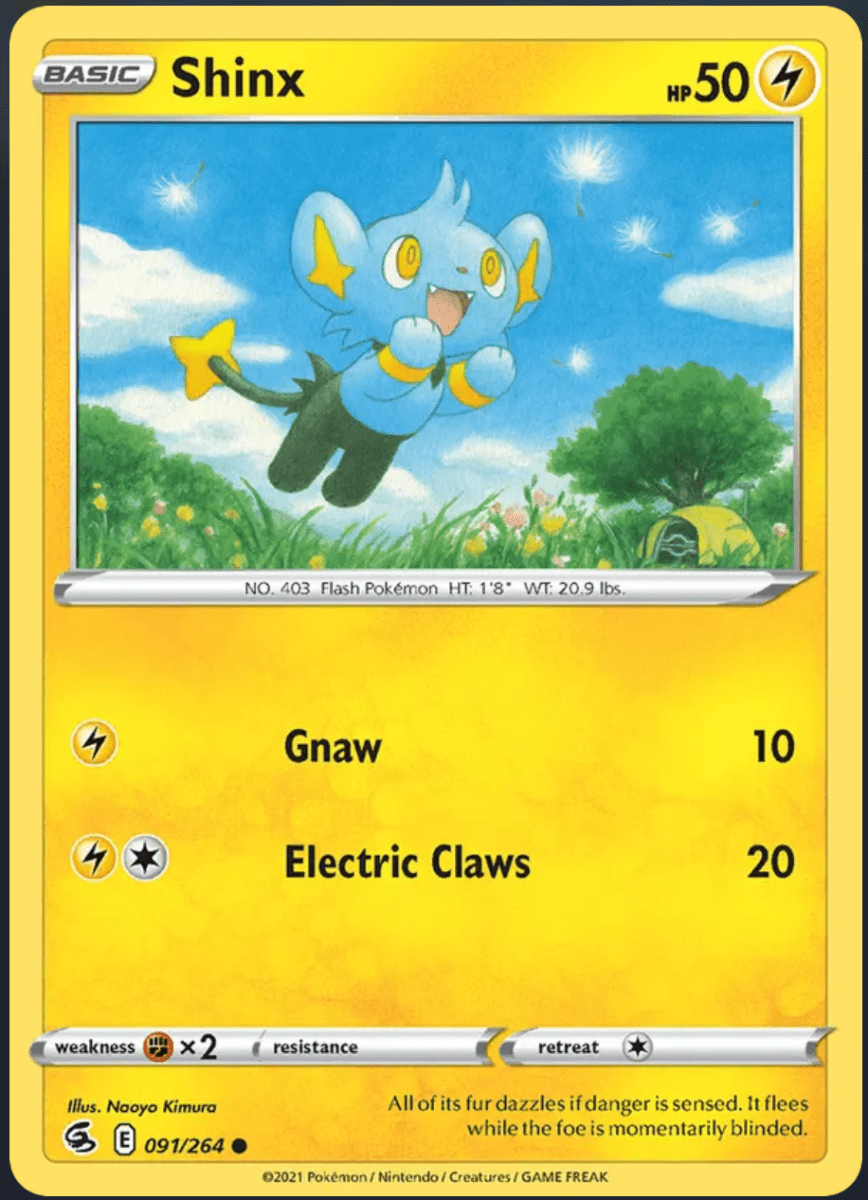091/264 Shinx - Fusion Strike by Poké Zen DXB on MYNTED