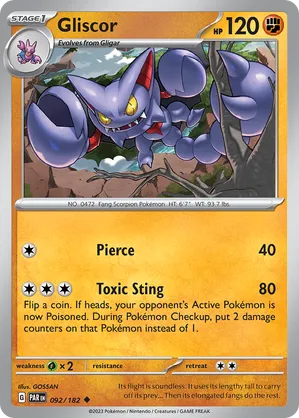 092/182 Gliscor - Paradox Rift by Poké Zen DXB on MYNTED