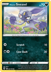 092/189 Hisuian Sneasel - Astral Radiance by Poké Zen DXB on MYNTED