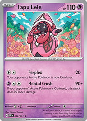 092/191 Tapu Lele Holo · Surging Sparks (SSP) by PokeMarsi on MYNTED