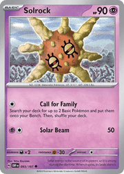 093/197 Solrock - Obsidian Flames by Poké Zen DXB on MYNTED