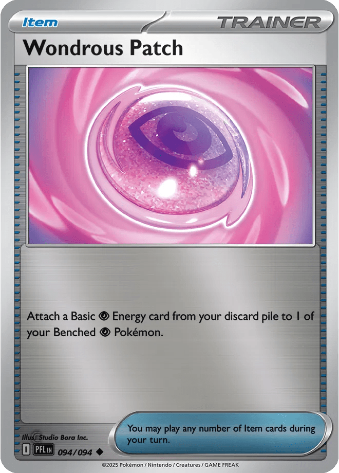 094/094 Wondrous Patch - Reverse Holo - Phantasmal Flames by Poké Zen DXB on MYNTED
