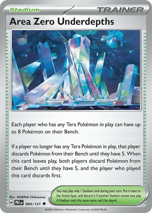 094/131 Area Zero Underdepths - Reverse Holo - Prismatic Evolutions by Poké Zen DXB on MYNTED
