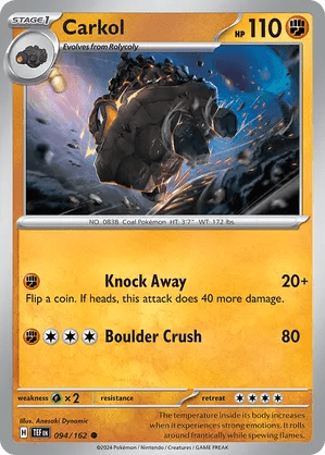 094/162 Carkol - Temporal Forces by Poké Zen DXB on MYNTED