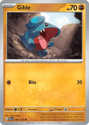 094/182 Gible - Paradox Rift by Poké Zen DXB on MYNTED