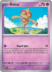 094/197 · Baltoy · Reverse Holo (OBF) by PokeMarsi on MYNTED
