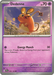 094/198 Dedenne Normal · Scarlet & Violet (SVI) by PokeMarsi on MYNTED