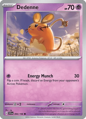 094/198 Dedenne - Scarlet & Violet by Poké Zen DXB on MYNTED
