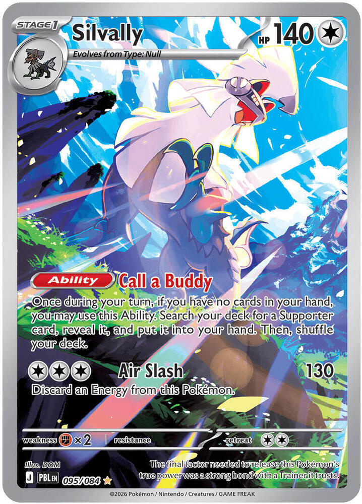 Silvally - 095/084 - ME05: Pitch Black (PBL)