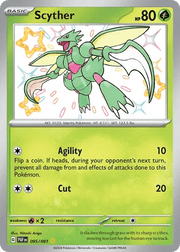 095/091 Scyther - Paldean Fates by Poké Zen DXB on MYNTED