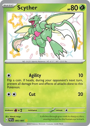 095/091 Scyther - Paldean Fates by Poké Zen DXB on MYNTED