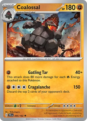 095/162 Coalossal - Temporal Forces by Poké Zen DXB on MYNTED