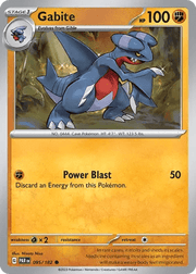 095/182 Gabite - Reverse Holo - Paradox Rift by Poké Zen DXB on MYNTED