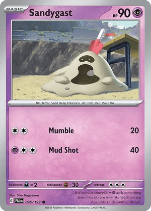 095/193 Sandygast - Paldea Evolved by Poké Zen DXB on MYNTED
