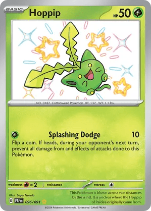096/091 Hoppip - Paldean Fates by Poké Zen DXB on MYNTED