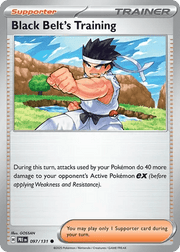 097/131 Black Belt's Training - Prismatic Evolutions by Poké Zen DXB on MYNTED