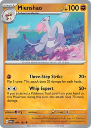 097/182 Mienshao - Paradox Rift by Poké Zen DXB on MYNTED