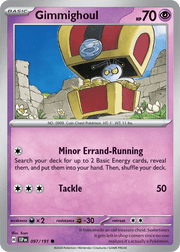 097/191 Gimmighoul - Surging Sparks by Poké Zen DXB on MYNTED
