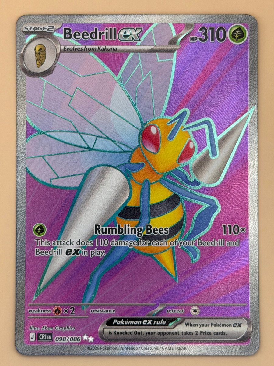 098/086 Beedrill ex - Chaos Rising by Poké Zen DXB on MYNTED