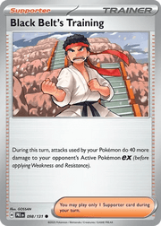 098/131 Black Belt's Training - Reverse Holo - Prismatic Evolutions by Poké Zen DXB on MYNTED