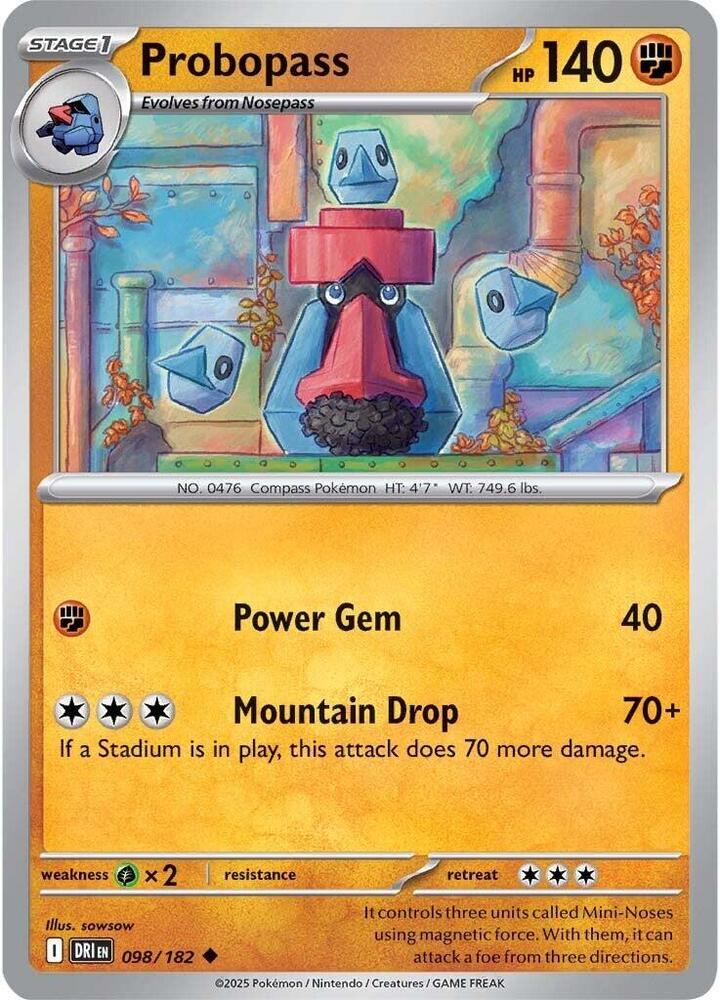 098/182 · Probopass · Normal (DRI) by PokeMarsi on MYNTED