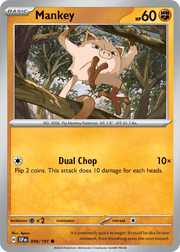 098/191 Mankey - Surging Sparks by Poké Zen DXB on MYNTED