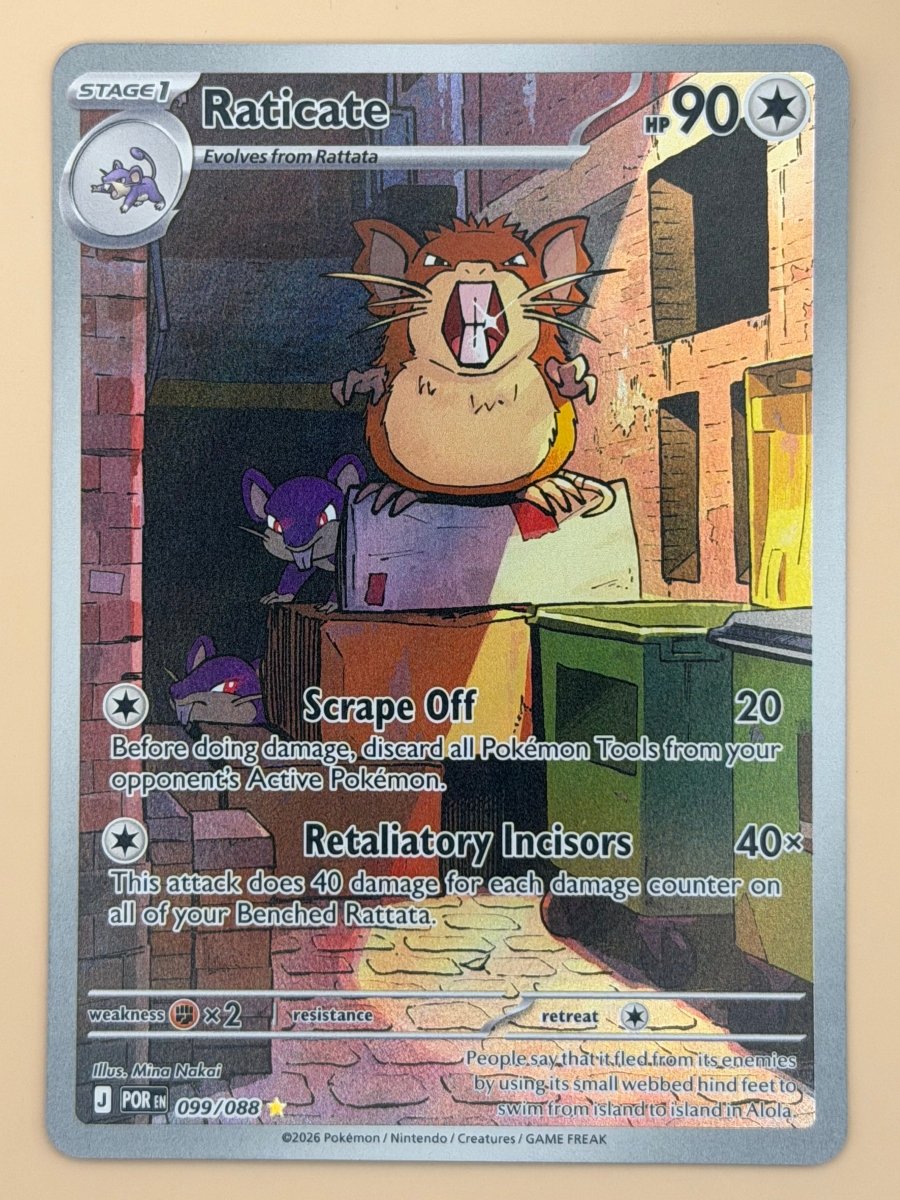 099/088 Raticate - Perfect Order by Poké Zen DXB on MYNTED
