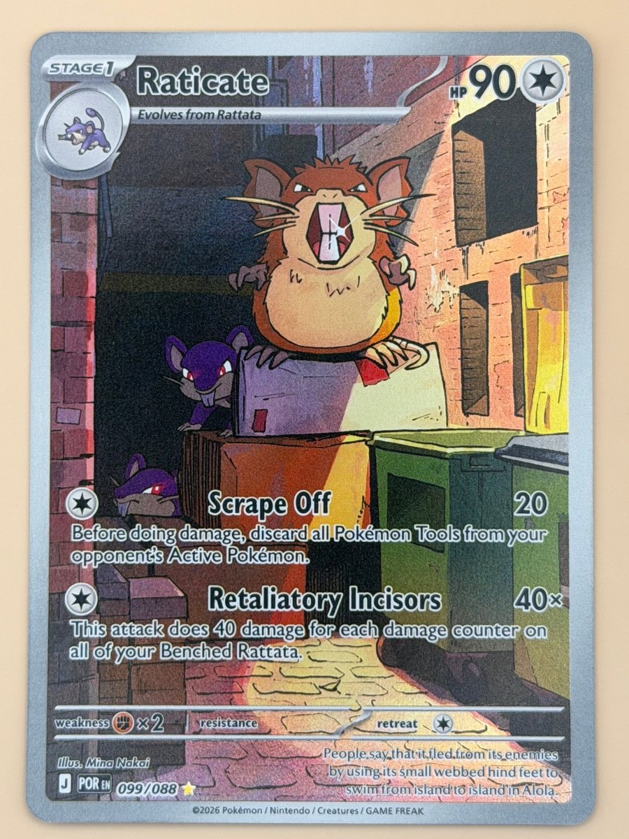 099/088 Raticate - Perfect Order by Poké Zen DXB on MYNTED