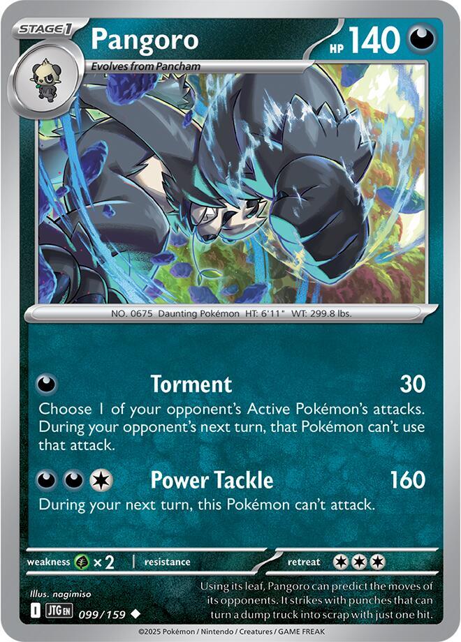 099/159 Pangoro Normal · Journey Together (JTG) by PokeMarsi on MYNTED