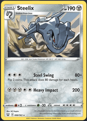 099/163 Steelix - Reverse Holo (Battle Styles) by Poké Zen DXB on MYNTED