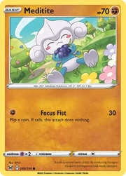 099/196 Meditite - Lost Origin by Poké Zen DXB on MYNTED