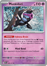 099/217 Munkidori - Dusk Ball Pattern Reverse Holo - Ascended Heroes by Poké Zen DXB on MYNTED