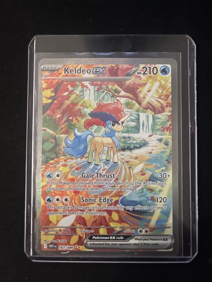 Keldeo ex White Flare Special Illustration Rare 167/086