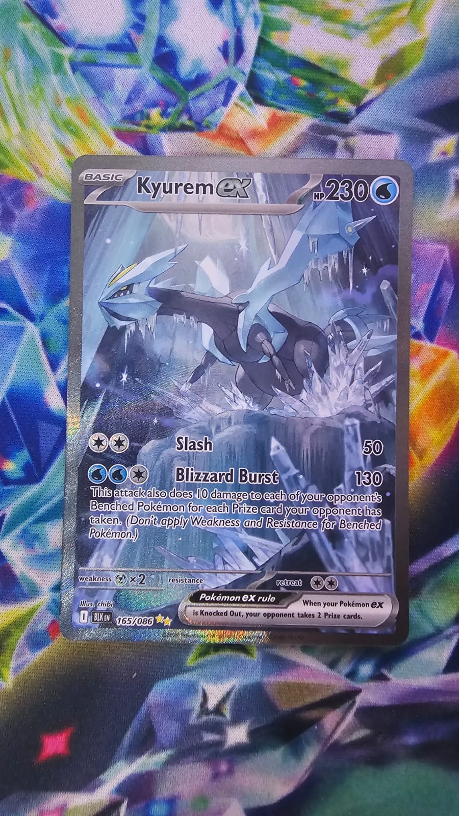 Kyurem ex 165/086 -  Black Bolt - Special Illustration Rare