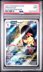 PSA 9 Armarouge Illustration Rare