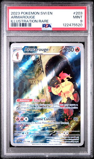 PSA 9 Armarouge Illustration Rare
