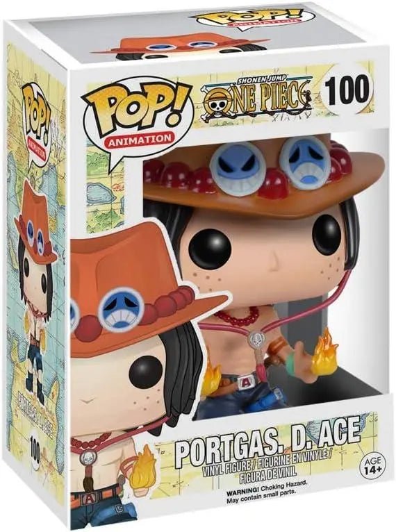 100 One Piece Shonen Jump Portgas D. Ace by Schmutzfink TCG on MYNTED