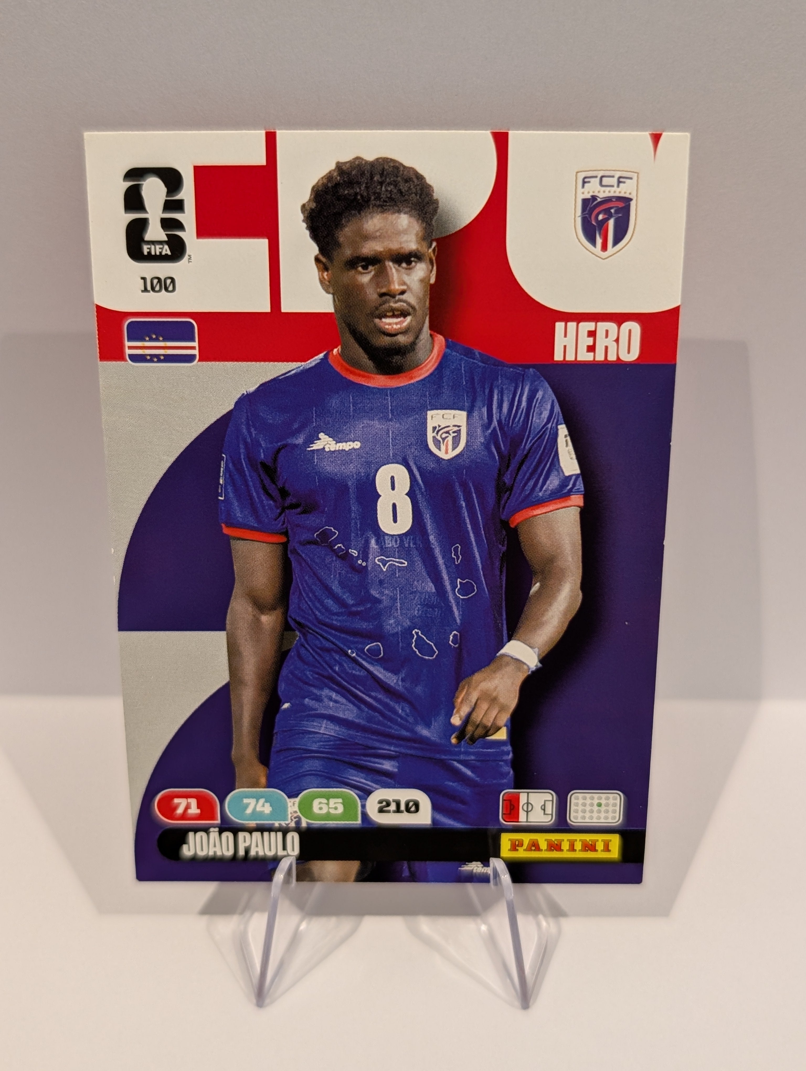 100 Joao Paulo - Cape Verde - Panini Adrenalyn XL World Cup 2026