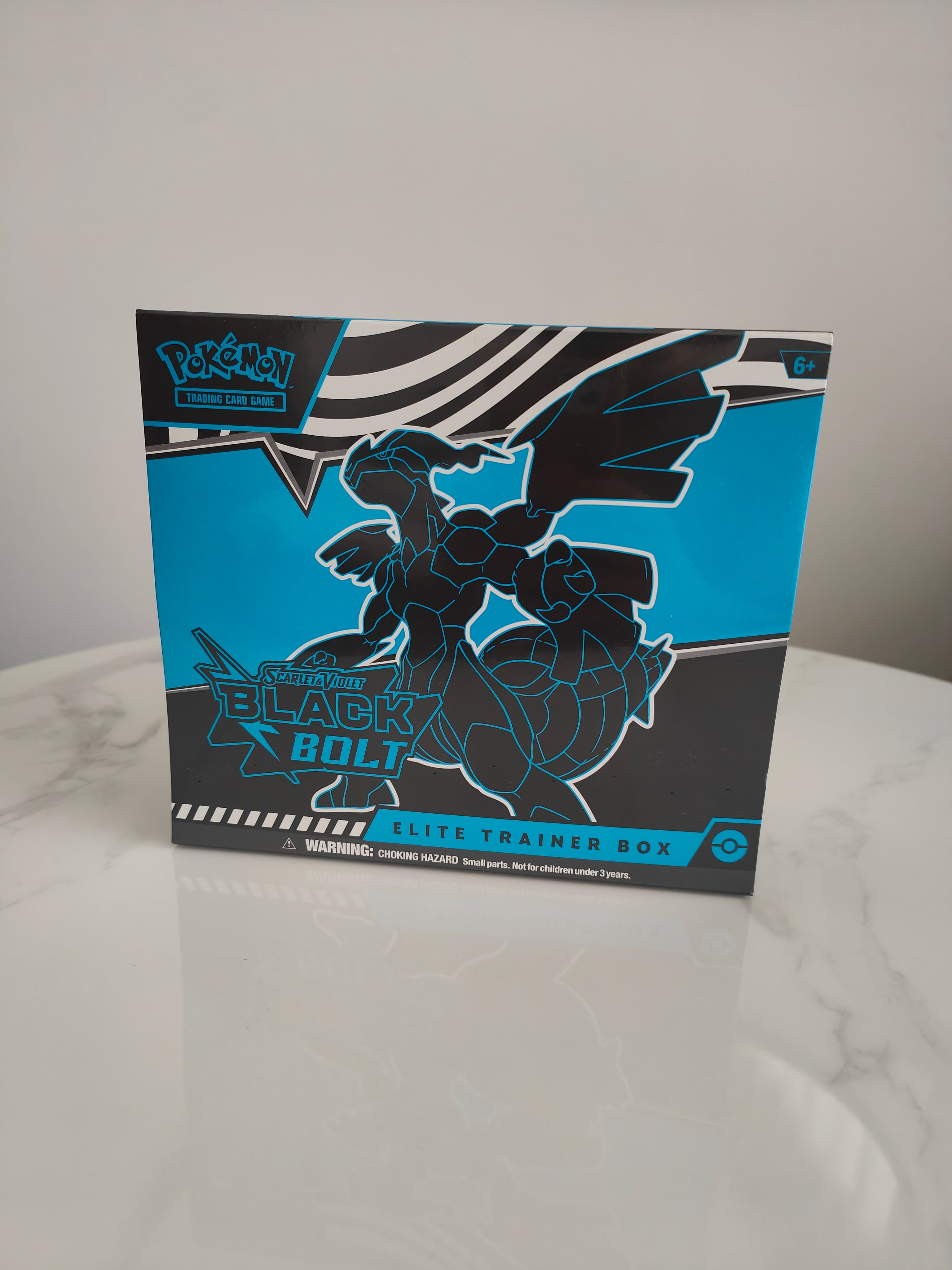 Pokemon TCG Scarlet & Violet Black Bolt Elite Trainer Box ETB Box (New Sealed)