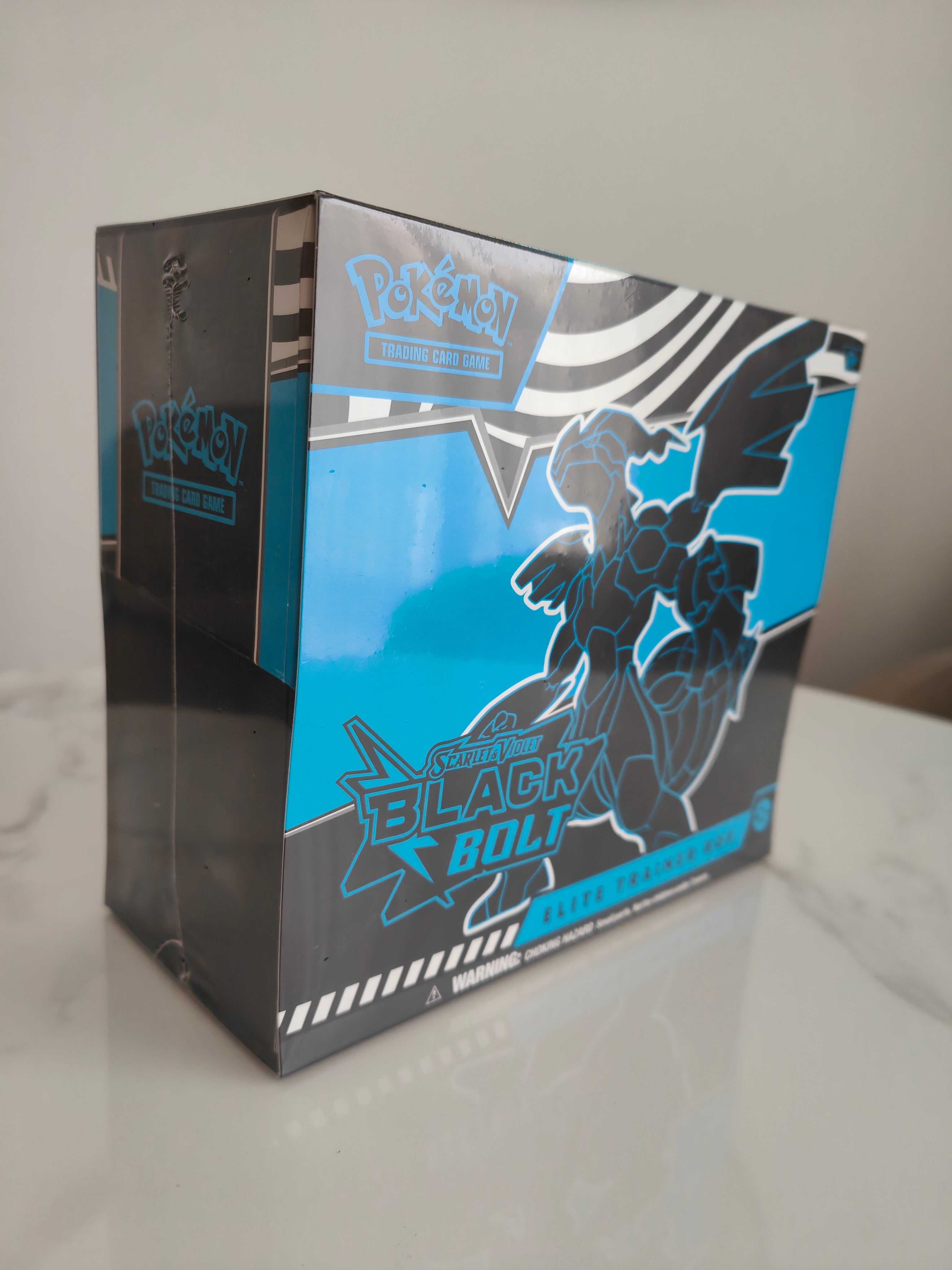 Pokemon TCG Scarlet & Violet Black Bolt Elite Trainer Box ETB Box (New Sealed)