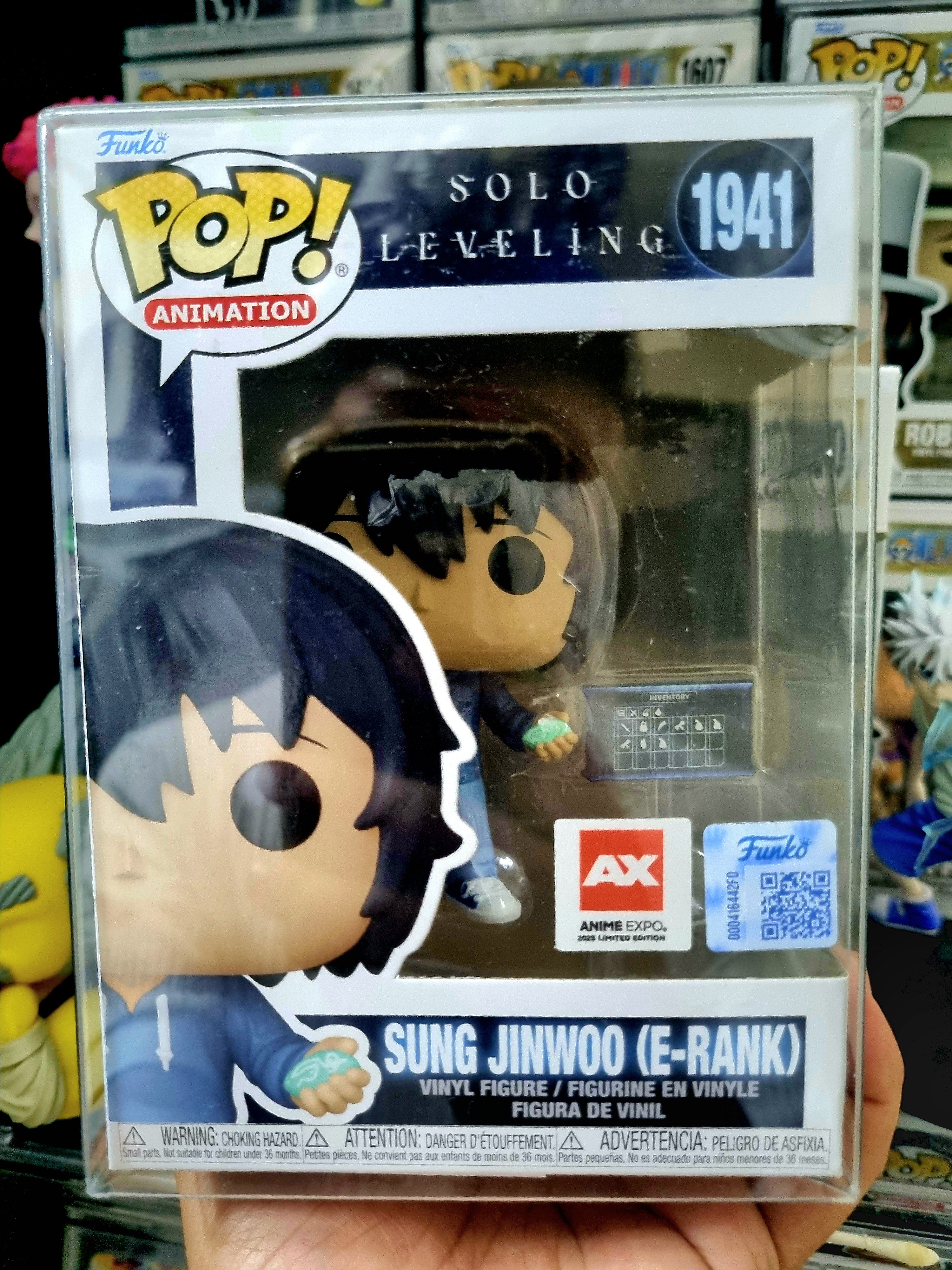 Funko #1941 Sung Jinwoo E- Rank Anime Expo Exclusive