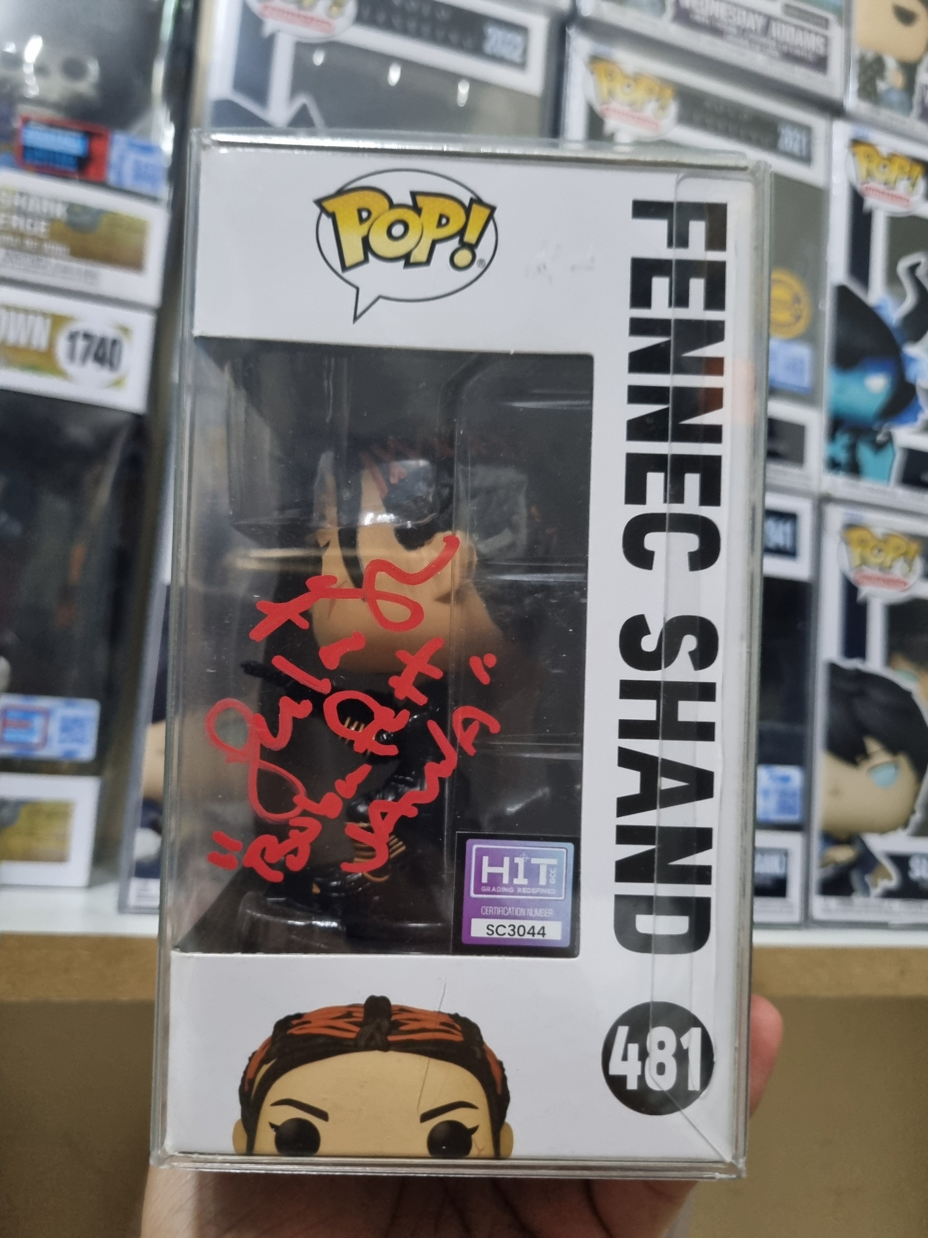 #481  Fennec Shand Signed by actress: Ming-Na Wen
