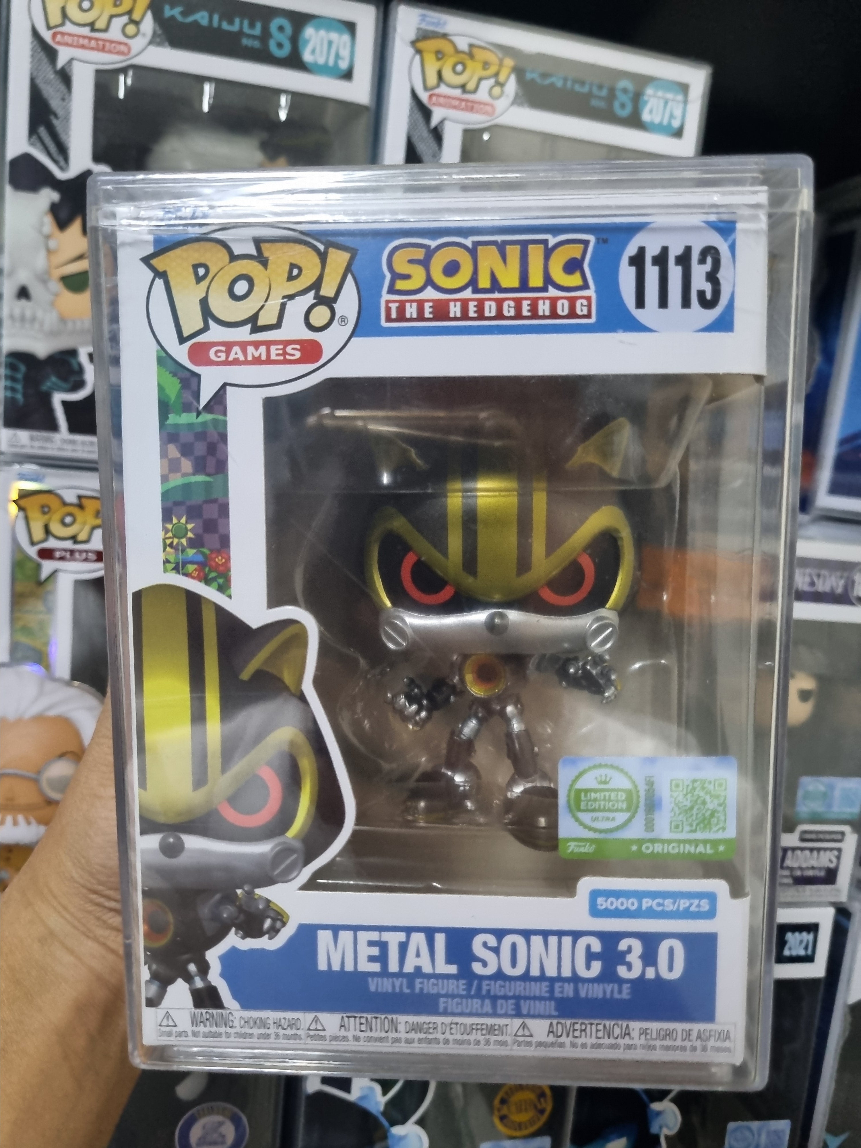 #1113 Metal Sonic 3.0 5000pcs LE