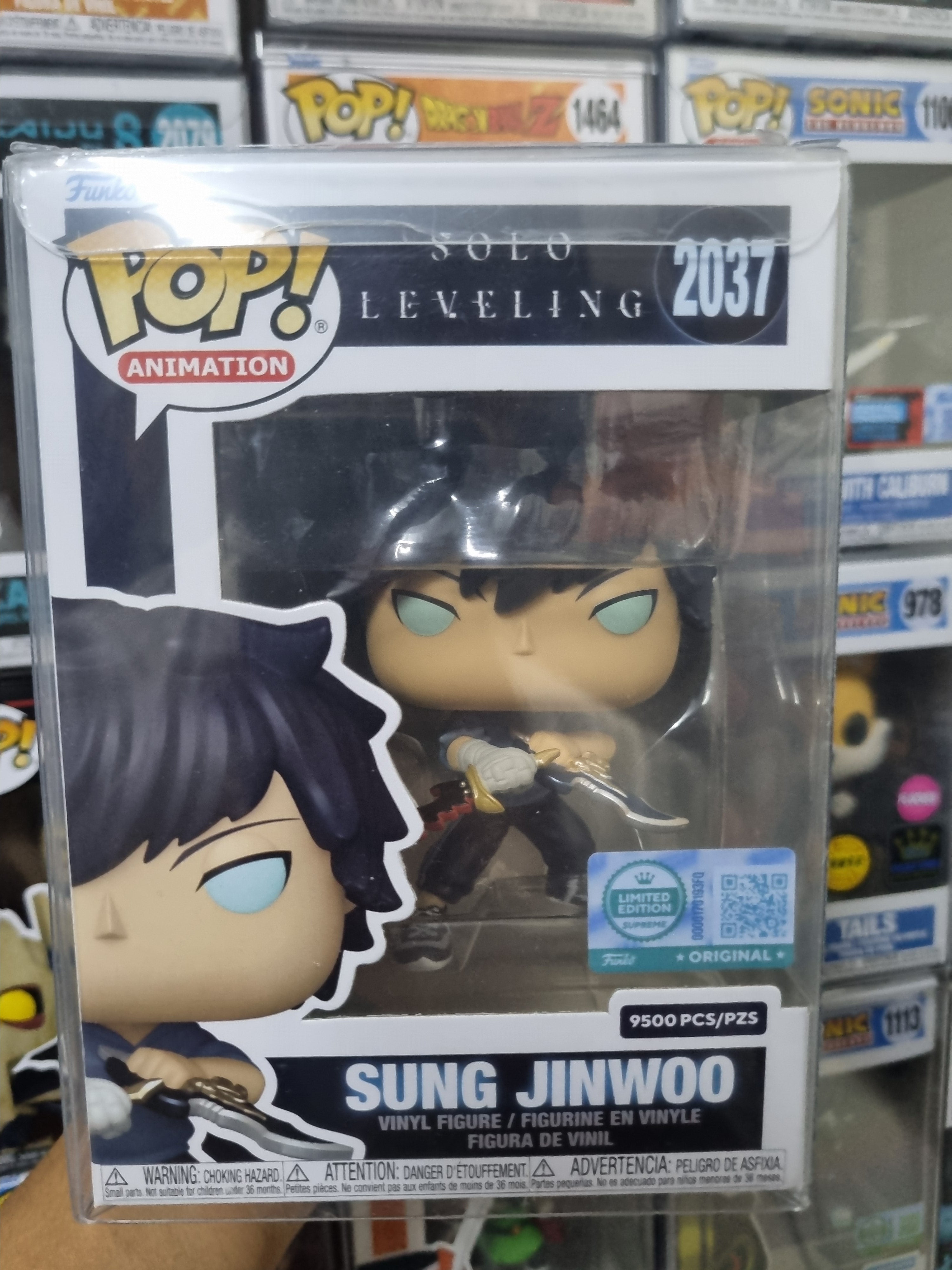 Funko #2037 Sung Jinwoo 9500 LE Supreme