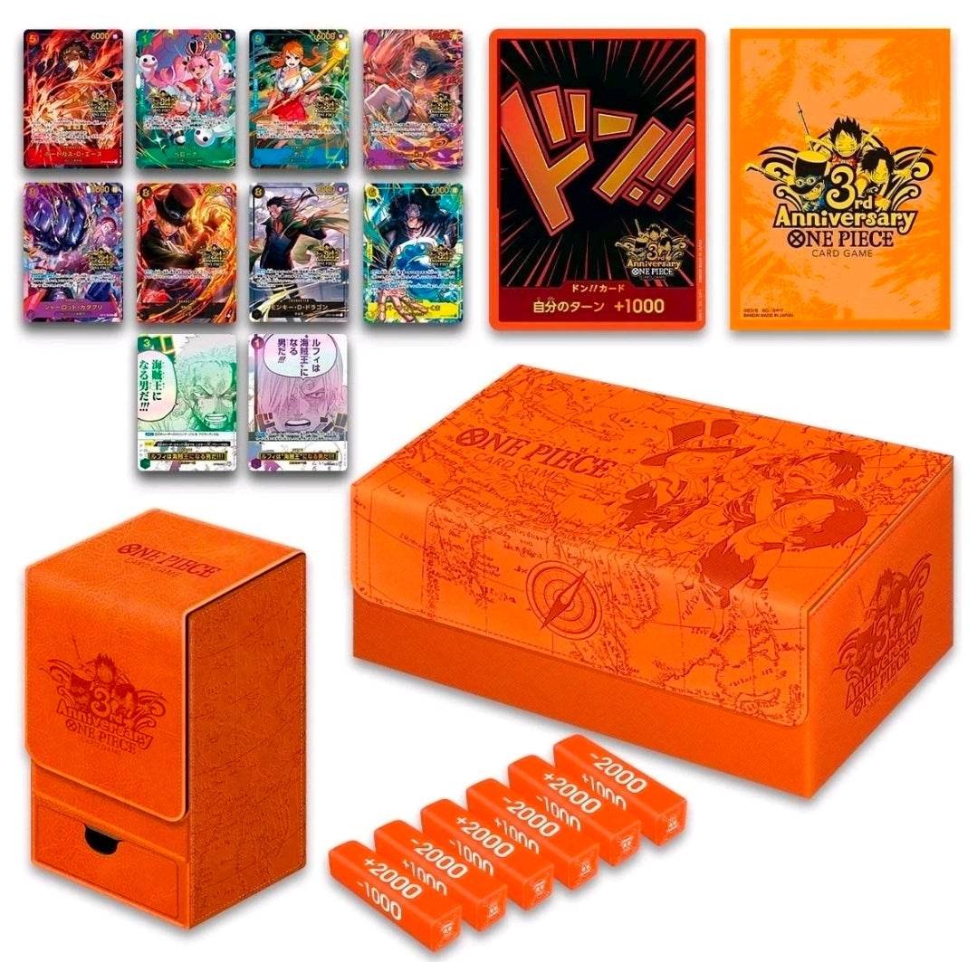 One Piece Japanese Version 3rd Anniversary Set - JP