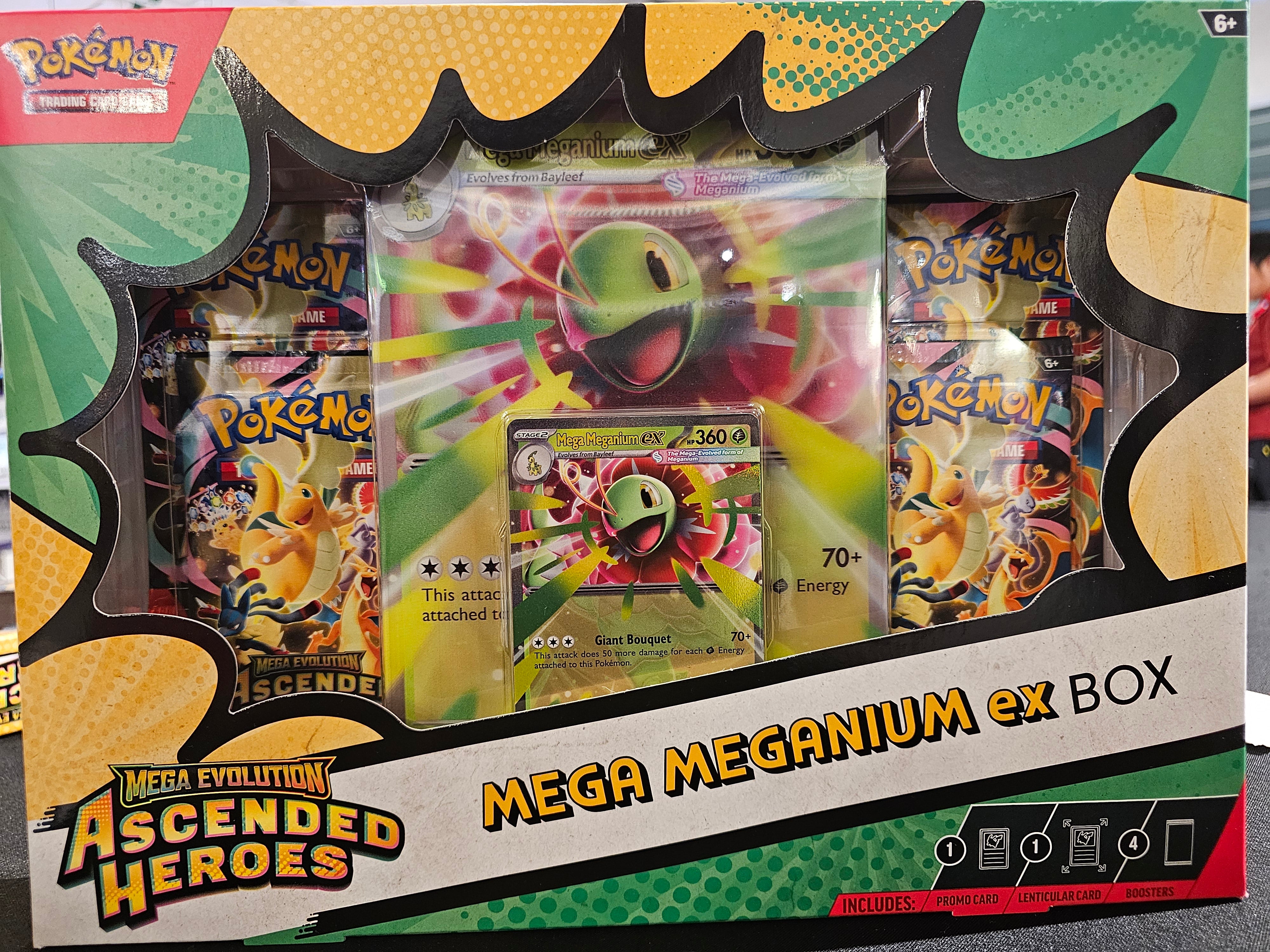 Mega Meganium Ex Box - Ascended Heroes Sealed